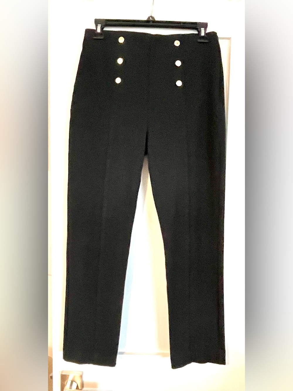 Ann Taylor Black straight leg pant